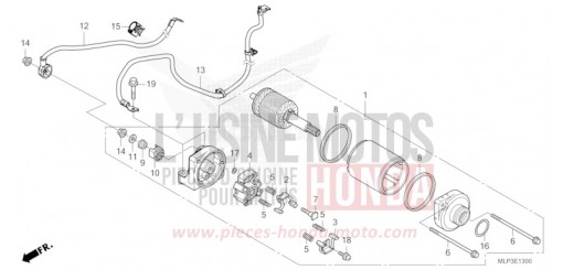 STARTER MOTOR CL500AS de 2025